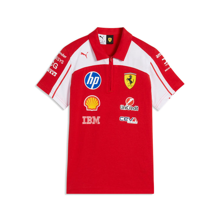 Scuderia Ferrari - 2026 Kids Team Polo - Polo - Fueler™ 