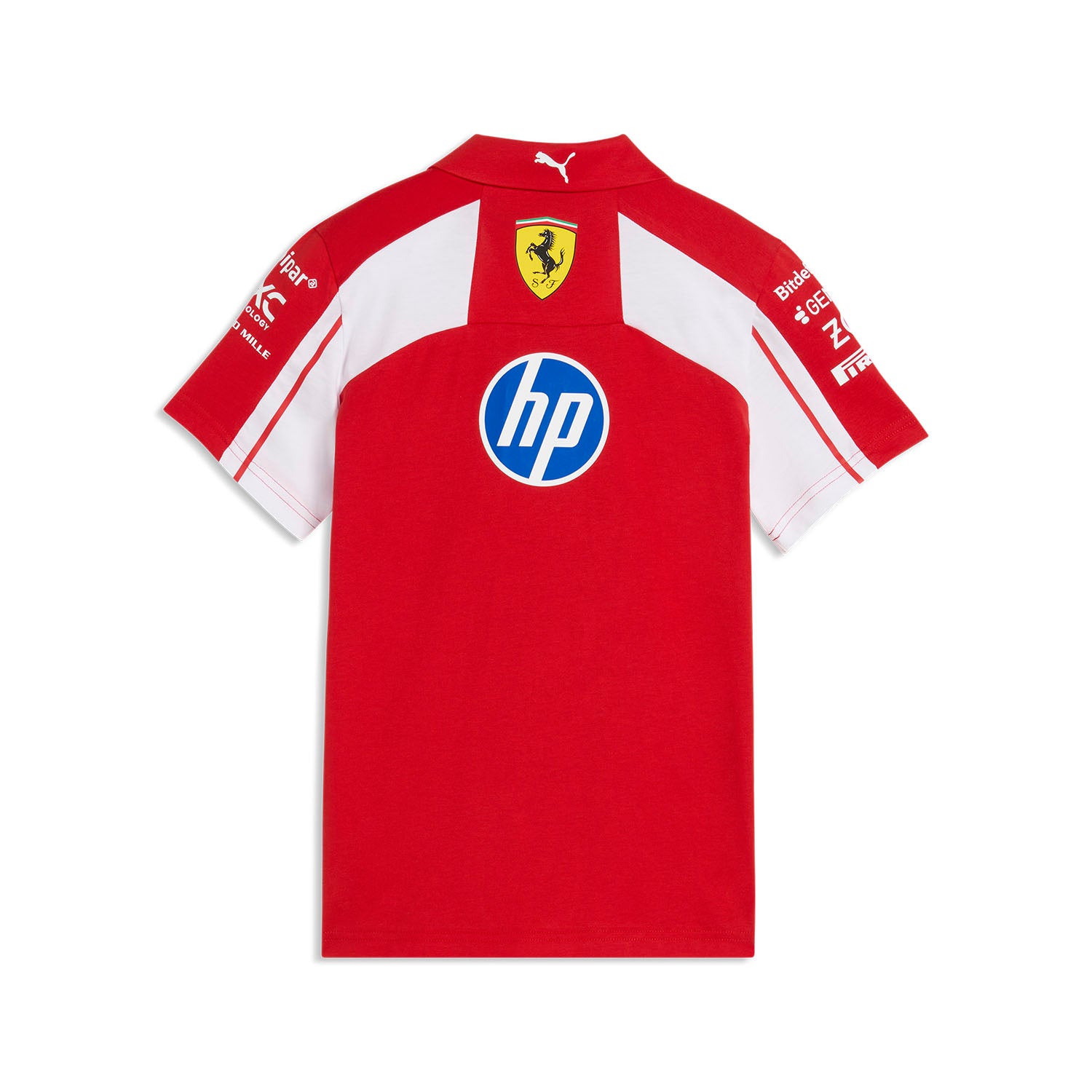 Scuderia Ferrari - 2026 Kids Team Polo - Polo - Fueler™ 