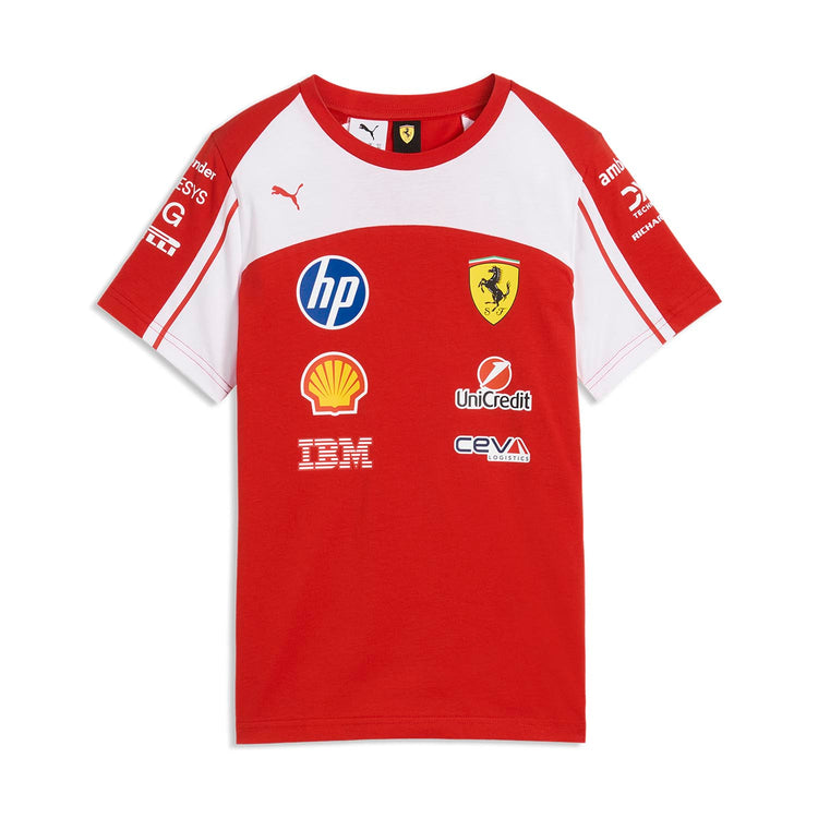 Scuderia Ferrari - 2026 Kids Team T-Shirt - T-Shirt - Fueler™ 
