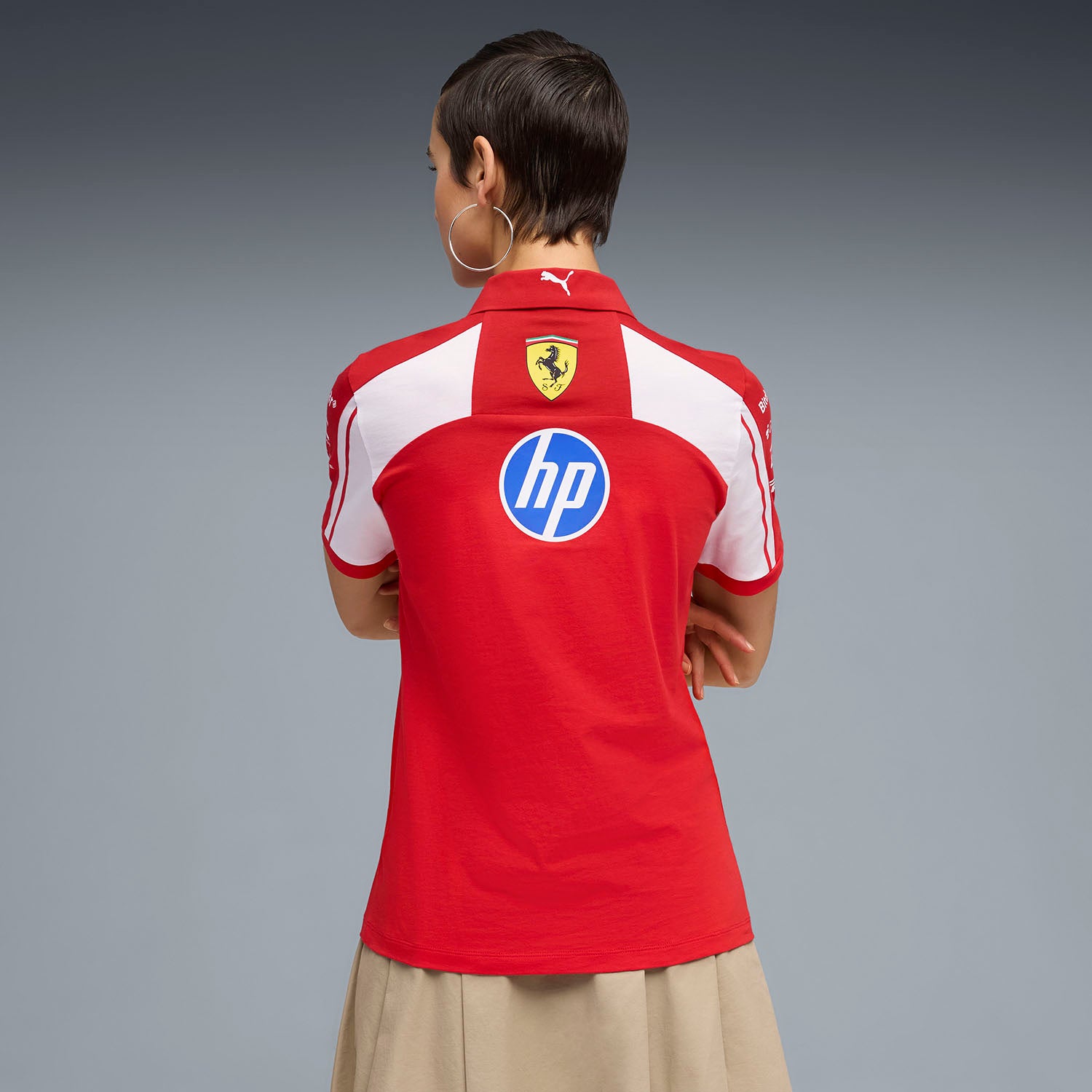 Scuderia Ferrari - 2026 Women Team Polo - Polo - Fueler™ 