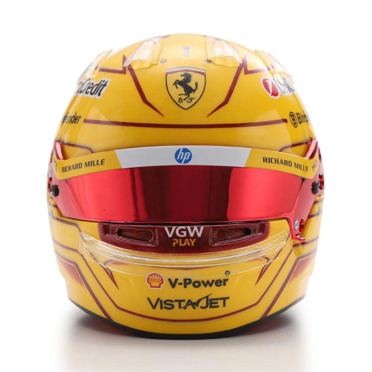 #44 Hamilton 2025 Season 1:5 Mini Helmet - Scuderia Ferrari - Fueler™ - LSHEL008 - fueler.store - Mini Helmet