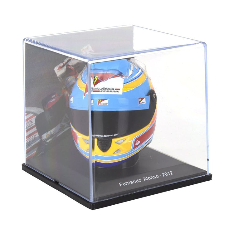 #5 Alonso F2012 2012 Season 1:5 Mini Helmet - Scuderia Ferrari - Fueler™ - HELFE05 - fueler.store - Mini Helmet