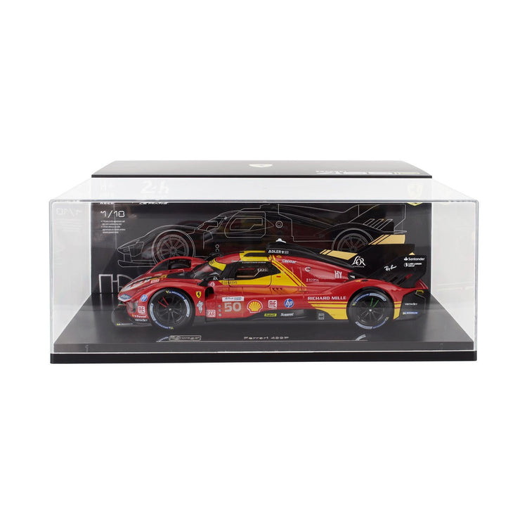 #50 Ferrari 499P Le Mans Winner 2024 1:18 Car Model - Scuderia Ferrari - Fueler™ - 18-16312-50-VET - fueler.store - Car Model