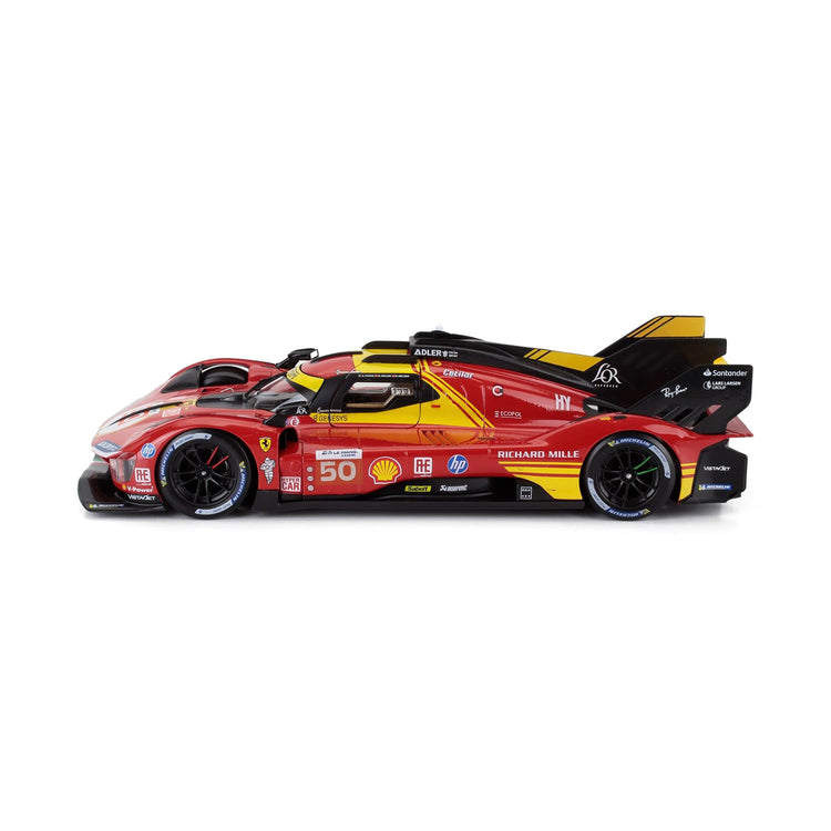 #50 Ferrari 499P Le Mans Winner 2024 1:18 Car Model - Scuderia Ferrari - Fueler™ - 18-16312-50-VET - fueler.store - Car Model