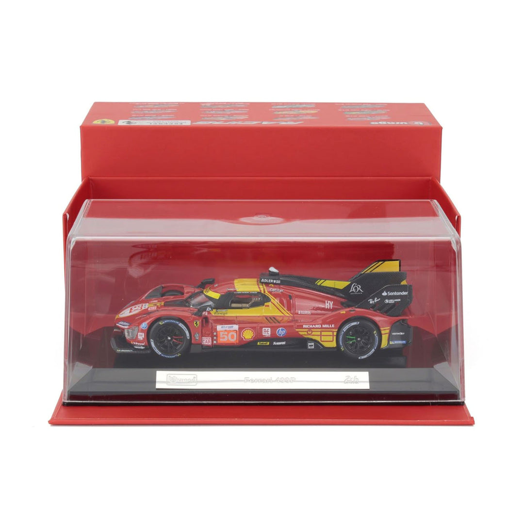 #50 Ferrari 499P Le Mans Winner 2024 1:43 Car Model - Scuderia Ferrari - Fueler™ - 18-36316-50 - fueler.store - Car Model