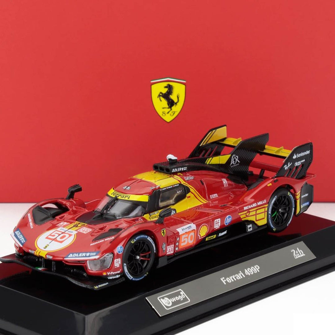 #50 Ferrari 499P Le Mans Winner 2024 1:43 Car Model - Scuderia Ferrari - Fueler™ - 18-36316-50 - fueler.store - Car Model