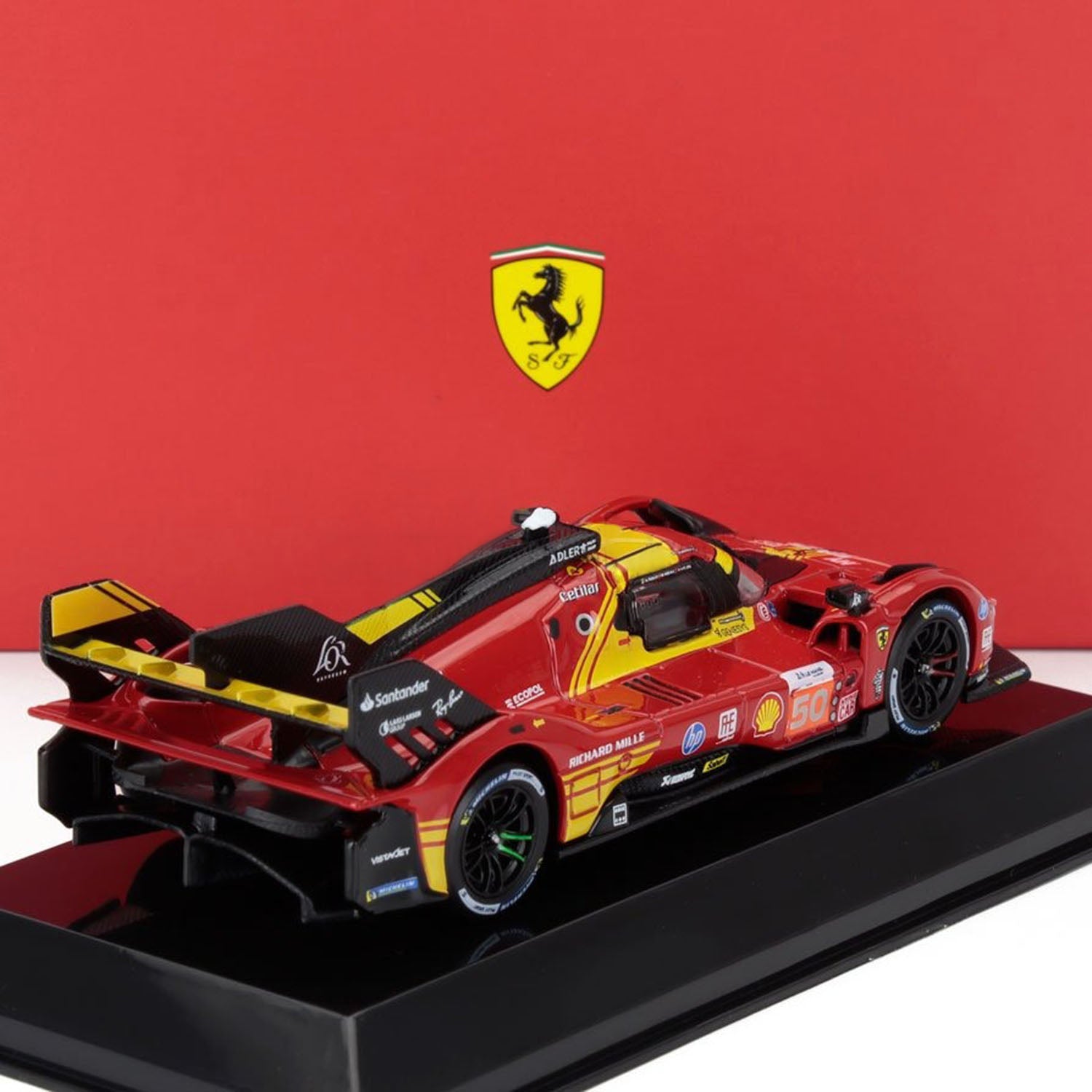 #50 Ferrari 499P Le Mans Winner 2024 1:43 Car Model - Scuderia Ferrari - Fueler™ - 18-36316-50 - fueler.store - Car Model