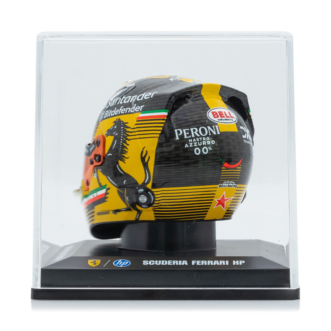 #55 Sainz Italian GP 2024 1:5 Mini Helmet - Scuderia Ferrari - Fueler™ - LSHEL005 - fueler.store - Mini Helmet