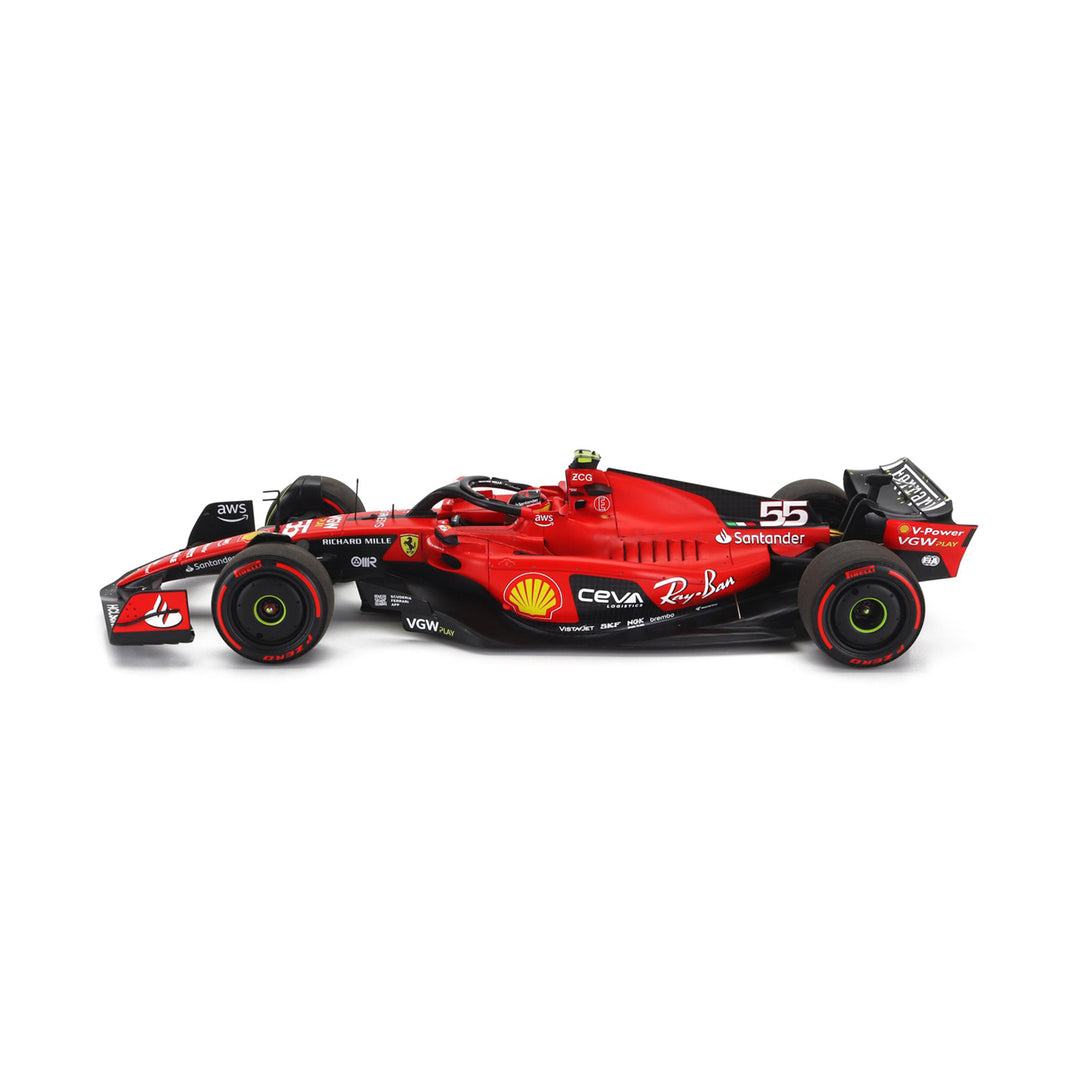 #55 Sainz SF23 Bahrain GP 1:18 BBR Models - Scuderia Ferrari - Fueler™ 