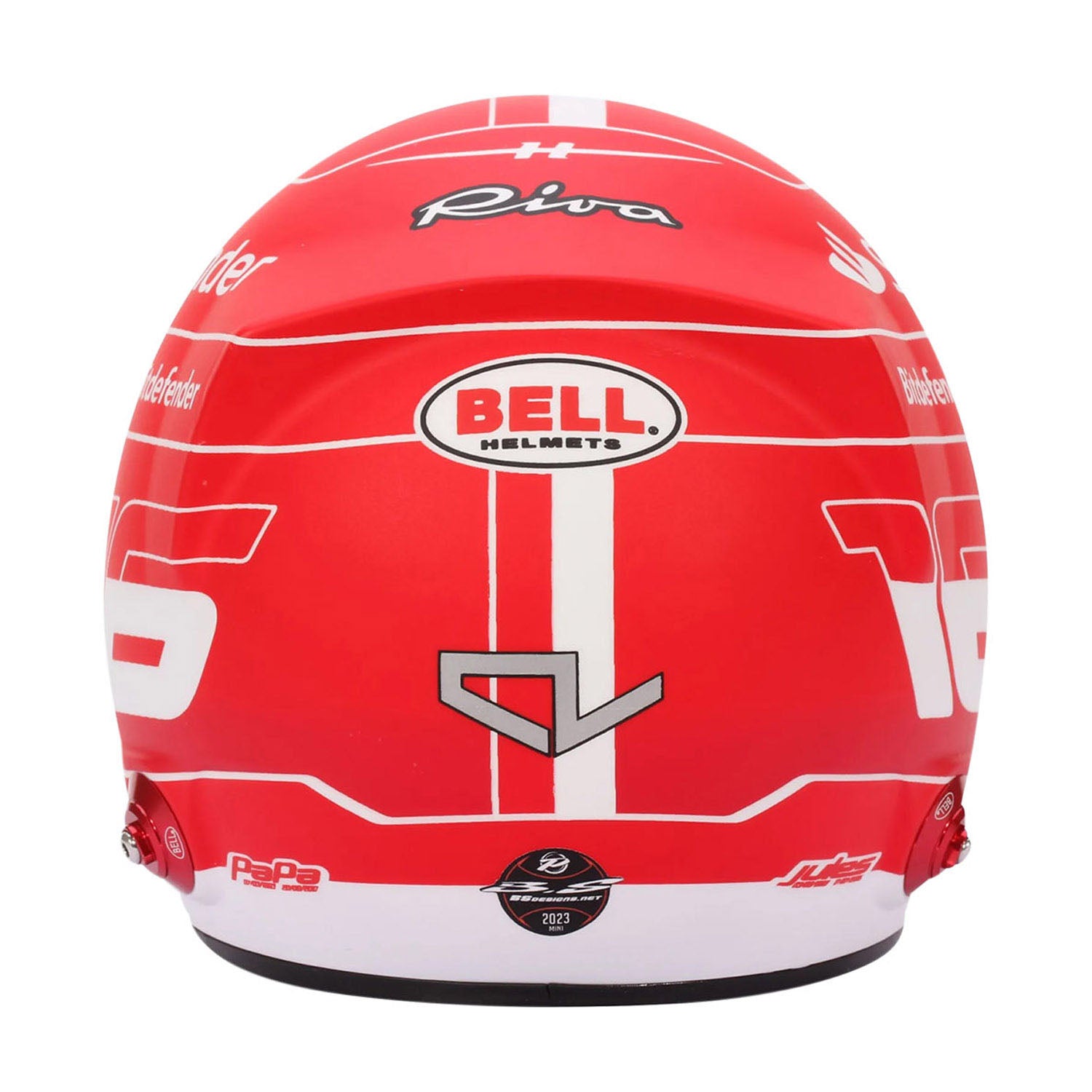 Charles Leclerc #16 Official 2023 1:2 Helmet - Scuderia Ferrari - Fueler store