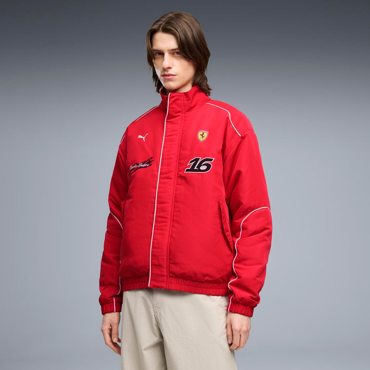 Scuderia Ferrari - Charles Leclerc Racing Jacket - Jacket - Fueler™ 