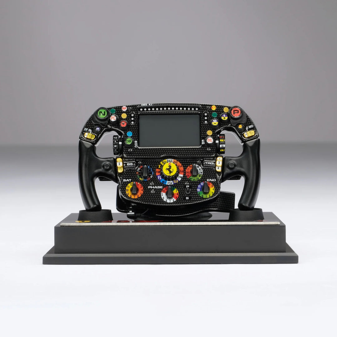 F1-75 Amalgam 1:4 Steering Wheel Replica - Scuderia Ferrari - Fueler™ - M6216 - fueler.store - Collectibles