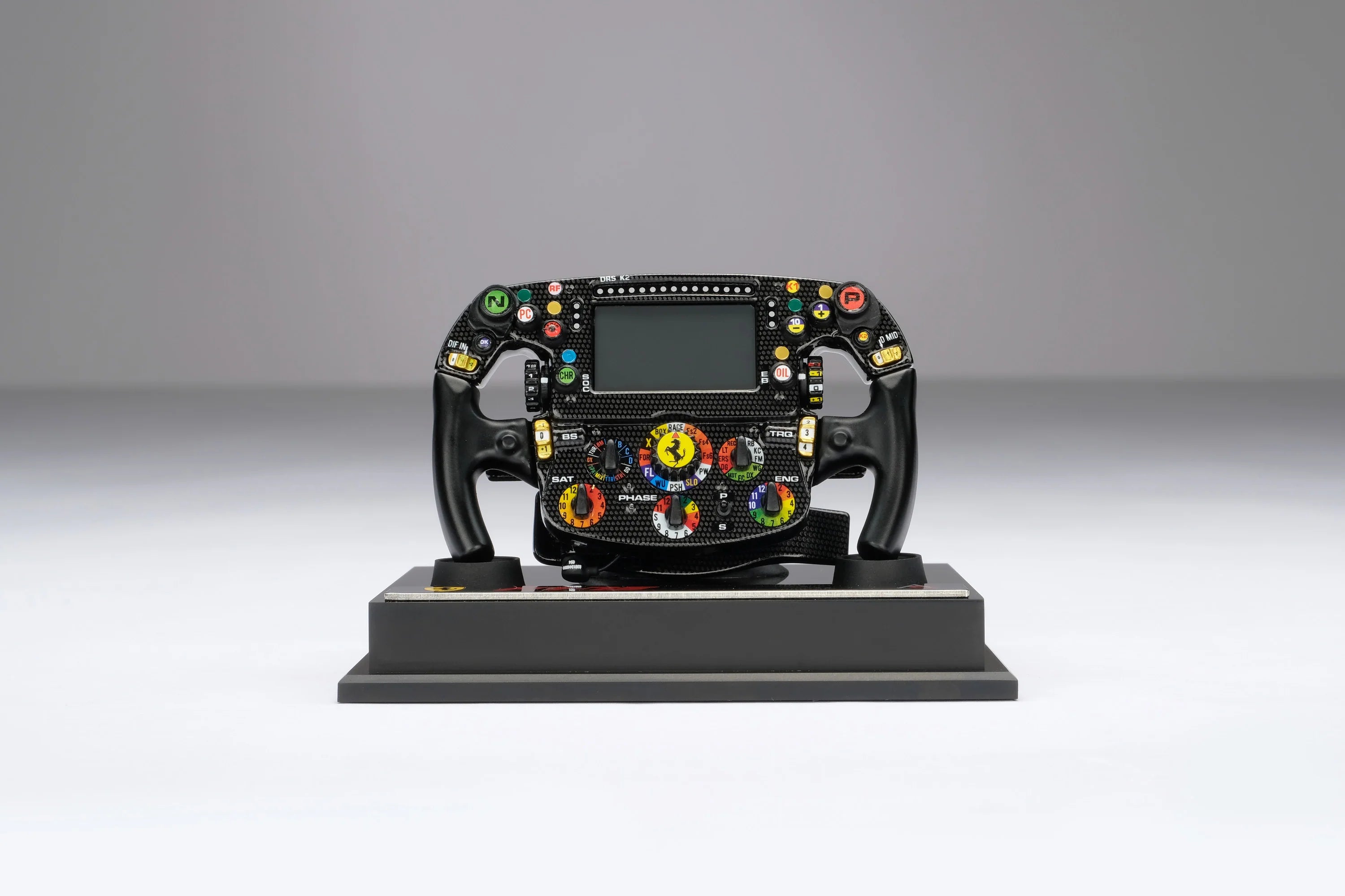 F1-75 Amalgam 1:4 Steering Wheel Replica - Scuderia Ferrari - Fueler™ - M6216 - fueler.store - Collectibles