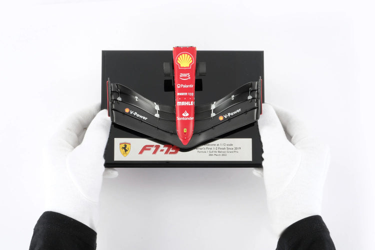 F1-75 Front Wing 2022 Bahrain Grand Prix Amalgam 1:12 Nosecone - Scuderia Ferrari - Fueler™ - M6217 - fueler.store - Collectibles