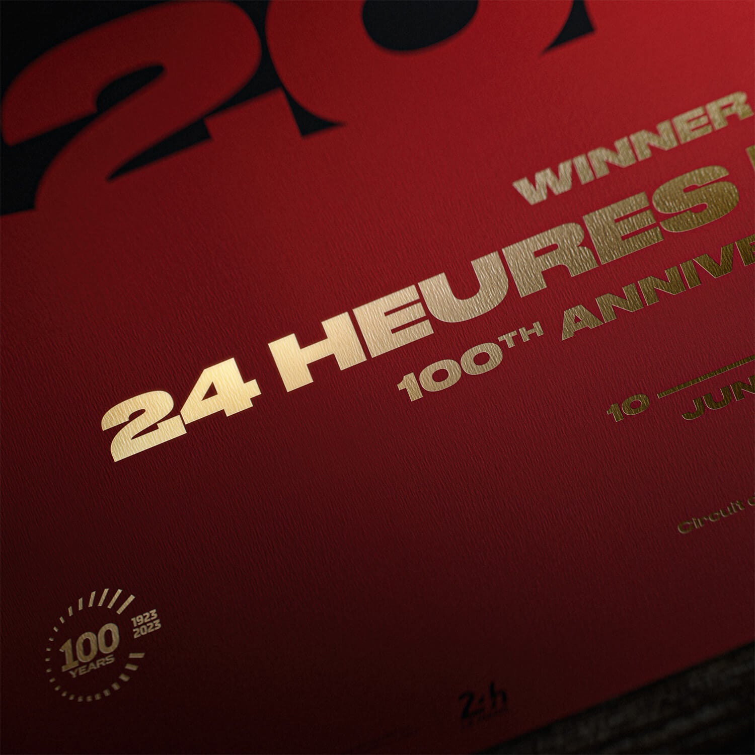 Scuderia Ferrari - Ferrari 499P - 24h Le Mans Winners - 100th Anniversary | Collector's Edition - Poster - Fueler™ 