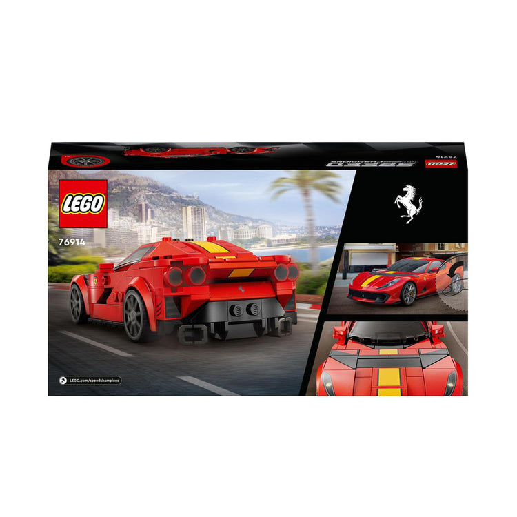 Ferrari 812 Competizione 2021 LEGO Car Model - Scuderia Ferrari - Fueler™ - 76914 - fueler.store - Collectibles