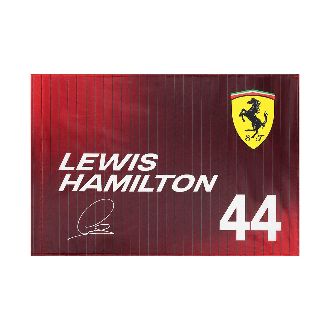 Hamilton Flag - Scuderia Ferrari - Fueler™ - 701236622001801 - fueler.store - Accessories & Gifts