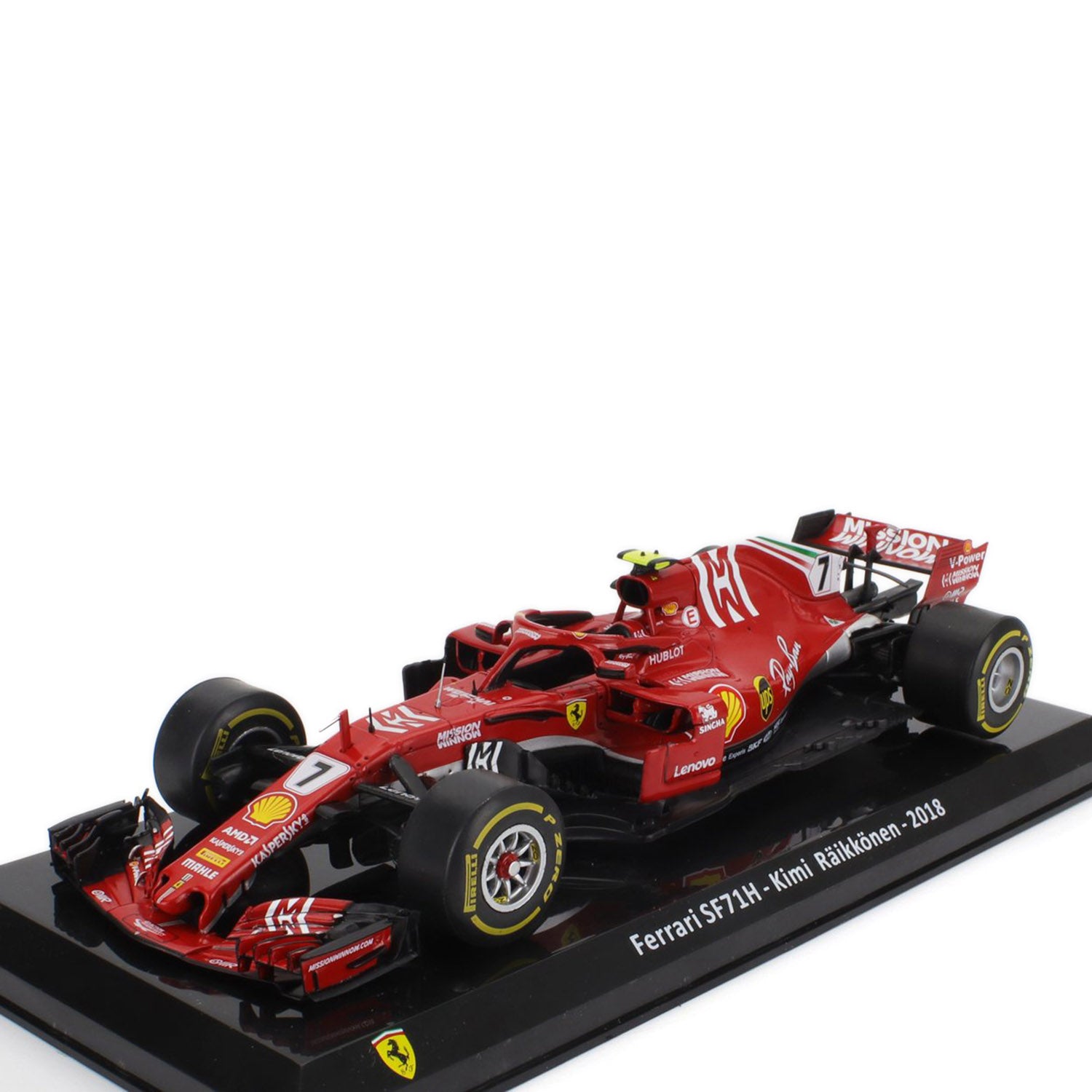 Scuderia Ferrari - Kimi Räikkönen SF71H 2018 1:24 Car Model - Car Model - Fueler™ 