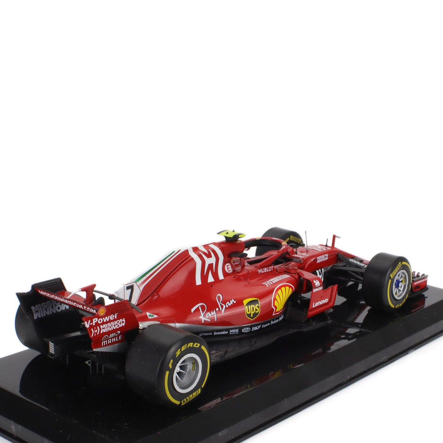 Kimi Räikkönen SF71H 2018 1:24 Car Model - Scuderia Ferrari - Fueler™ - FE24-0004 - fueler.store - Car Model