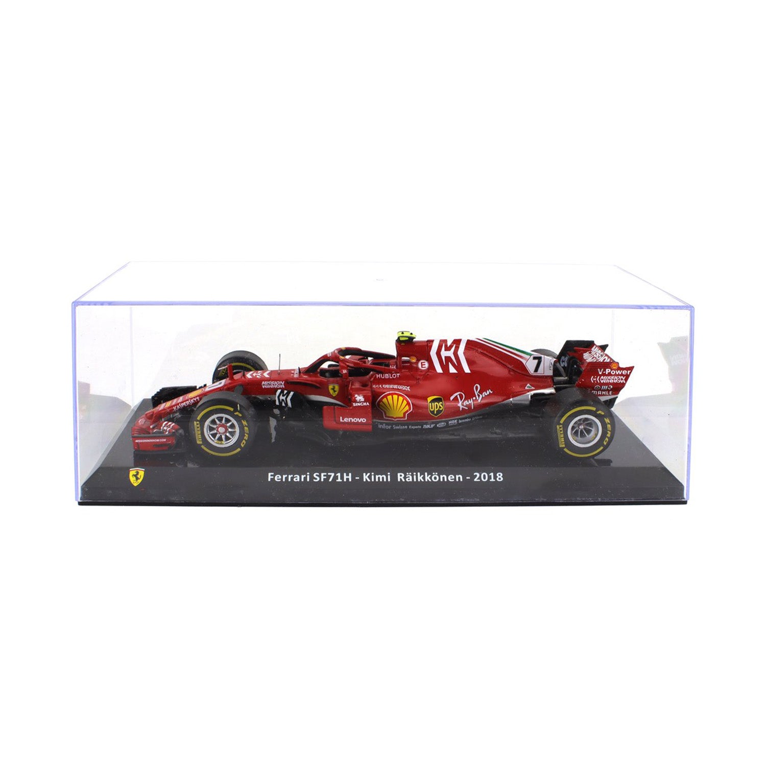 Kimi Räikkönen SF71H 2018 1:24 Car Model - Scuderia Ferrari - Fueler™ - FE24-0004 - fueler.store - Car Model