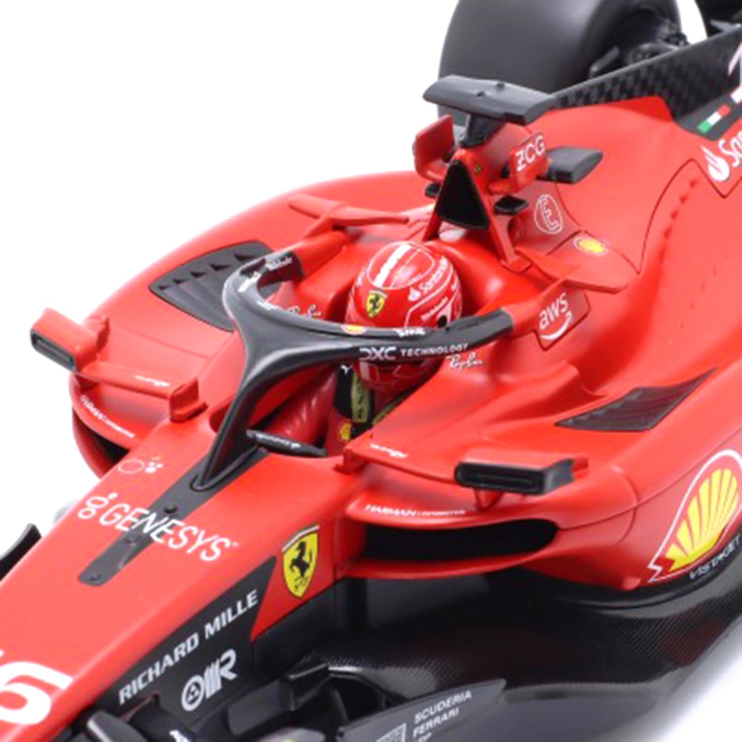 SF23 #16 Charles Leclerc Car Model 1:18 - Scuderia Ferrari - Fueler™ 