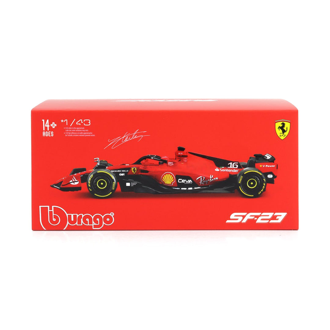 SF23 #16 Charles Leclerc Car Model 1:43 - Scuderia Ferrari - Fueler™ 