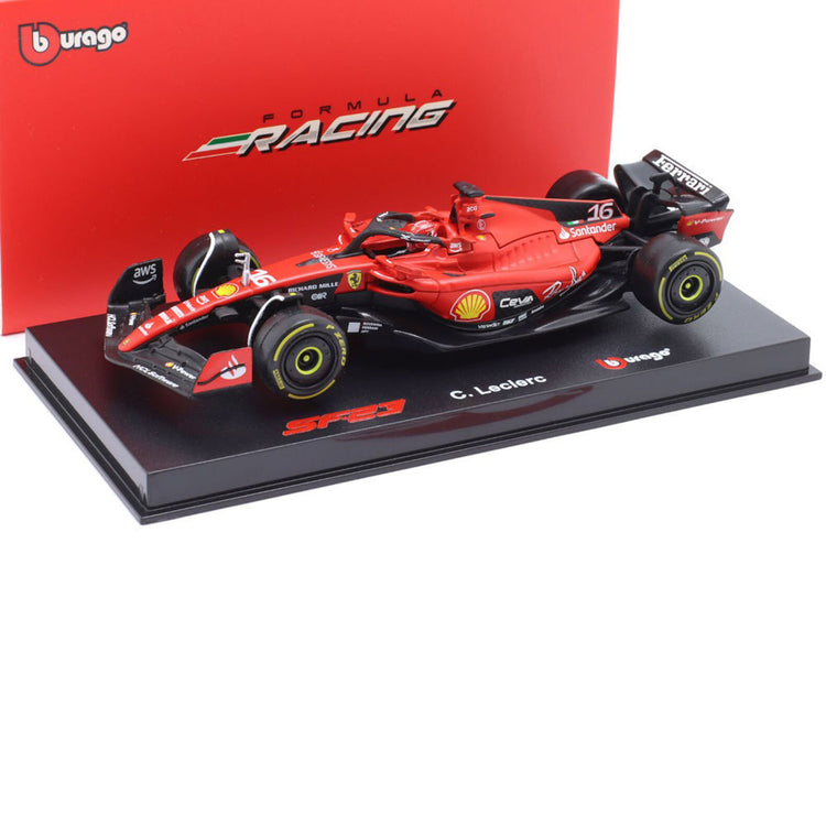 SF23 #16 Charles Leclerc Car Model 1:43 - Scuderia Ferrari - Fueler™ 