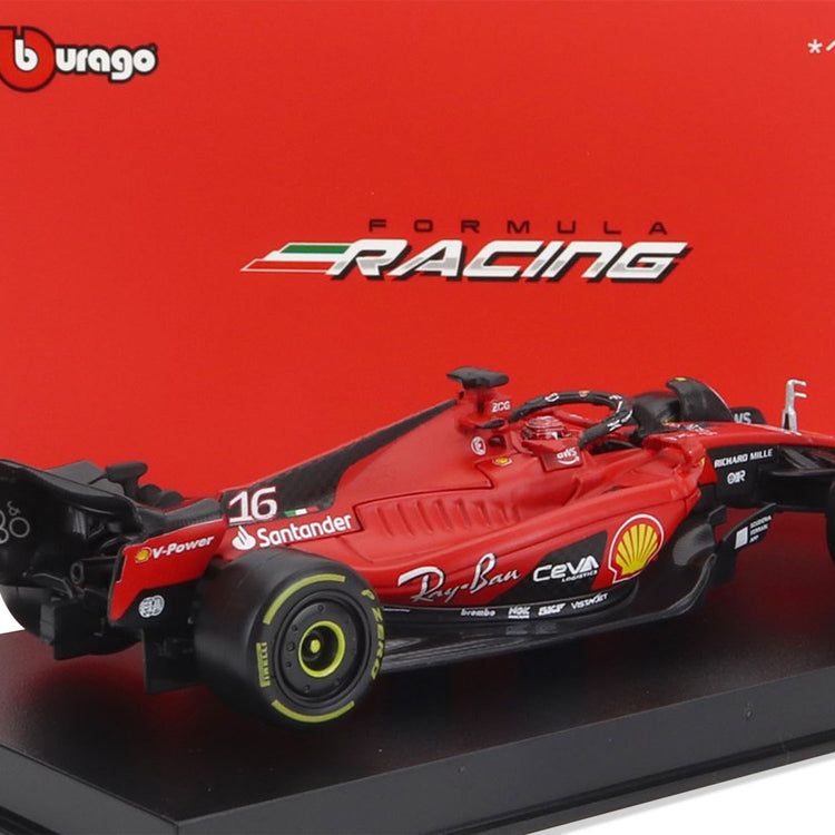 SF23 #16 Charles Leclerc Car Model 1:43 - Scuderia Ferrari - Fueler™ - 36835L - fueler.store - Collectibles