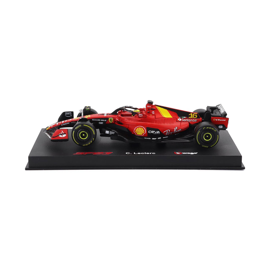 SF23 #16 Charles Leclerc Monza GP Car Model 1:43 Car Model - Scuderia Ferrari - Fueler™ - 18-36835-L-Monza - fueler.store - Collectibles