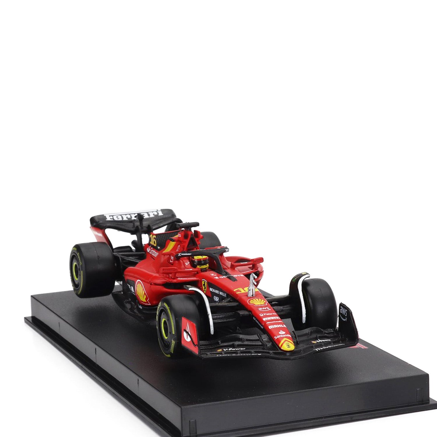 SF23 #16 Charles Leclerc Monza GP Car Model 1:43 Car Model - Scuderia Ferrari - Fueler™ - 18-36835-L-Monza - fueler.store - Collectibles