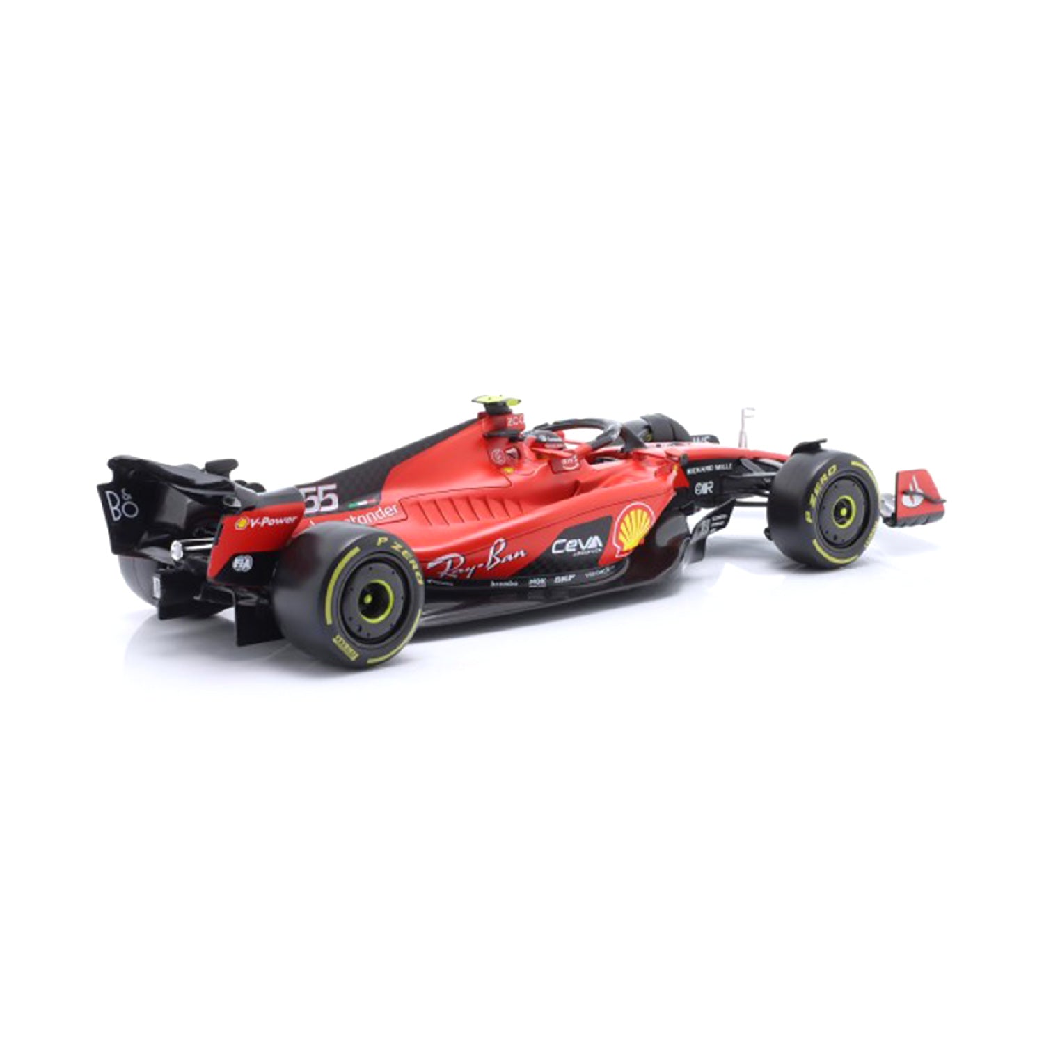 SF23 #55 Carlos Sainz 2023 Car Model 1:18 - Scuderia Ferrari - Fueler store