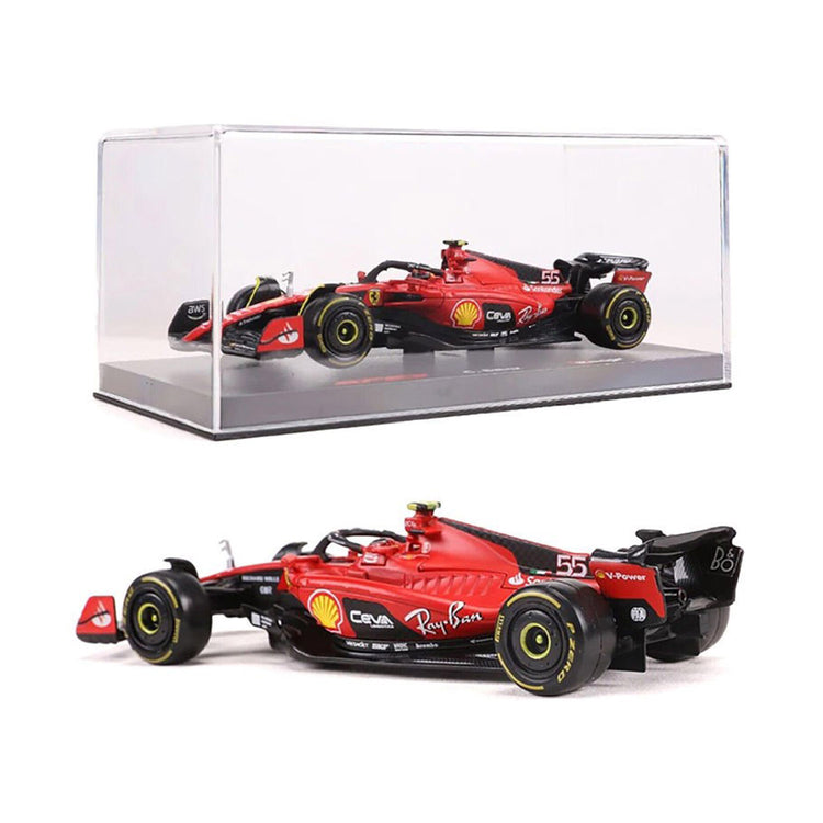 SF23 #55 Carlos Sainz Car Model 1:43 - Scuderia Ferrari - Fueler™ - 36835S - fueler.store - Collectibles