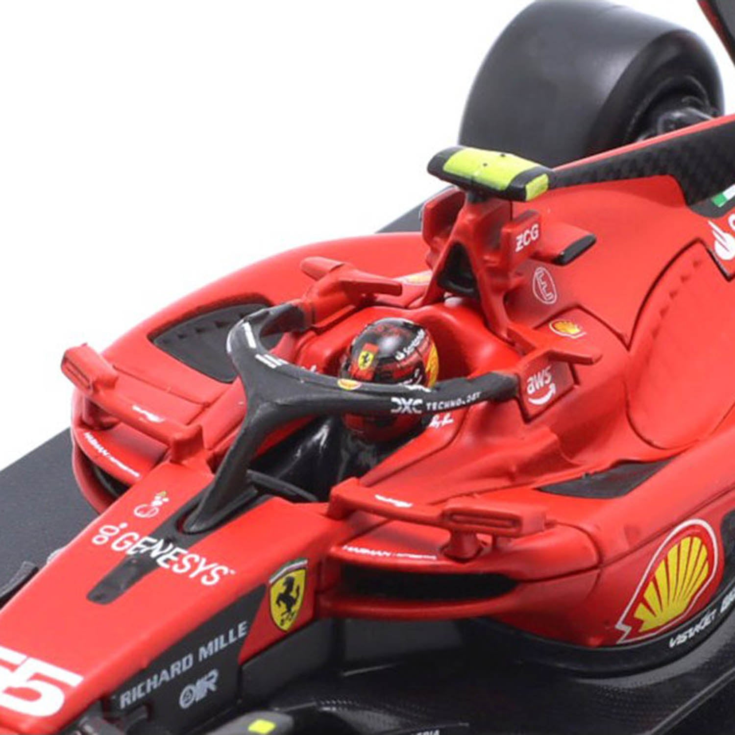 SF23 #55 Carlos Sainz Car Model 1:43 - Scuderia Ferrari - Fueler™ - 36835S - fueler.store - Collectibles