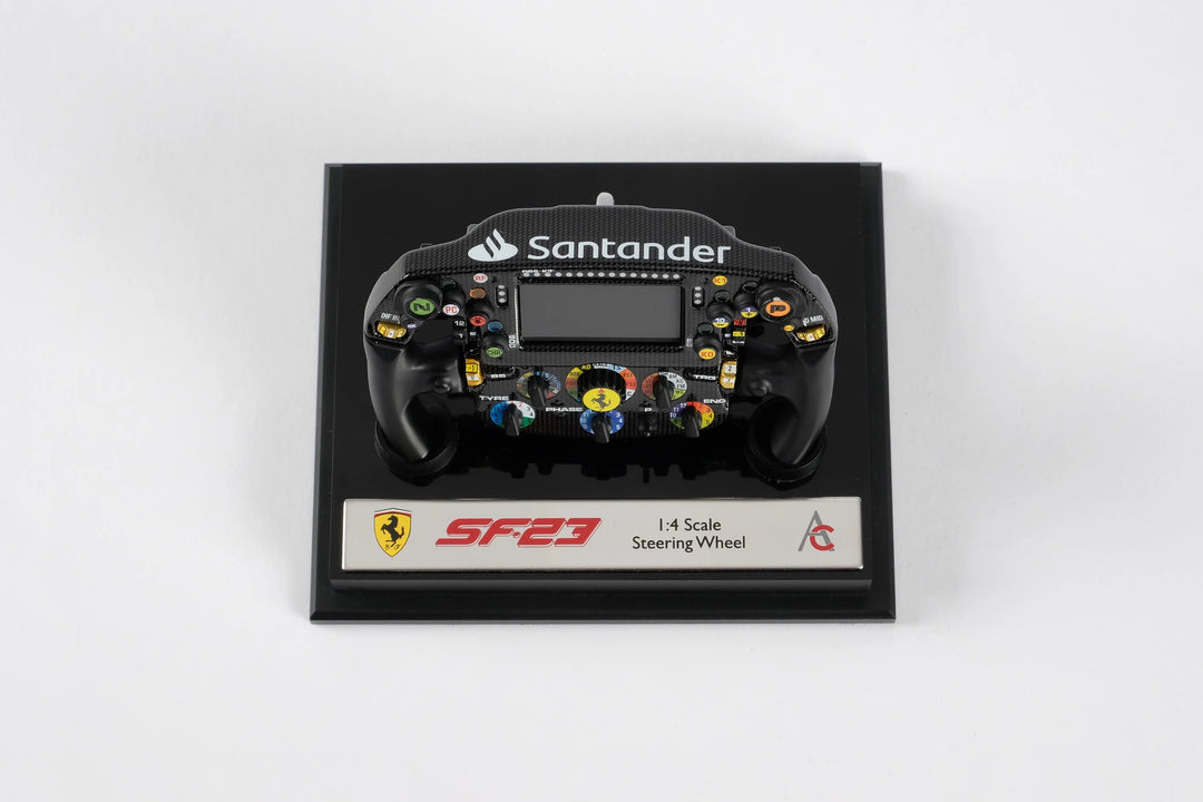 Scuderia Ferrari - SF23 Amalgam 1:4 Steering Wheel Replica - Collectibles - Fueler™ 