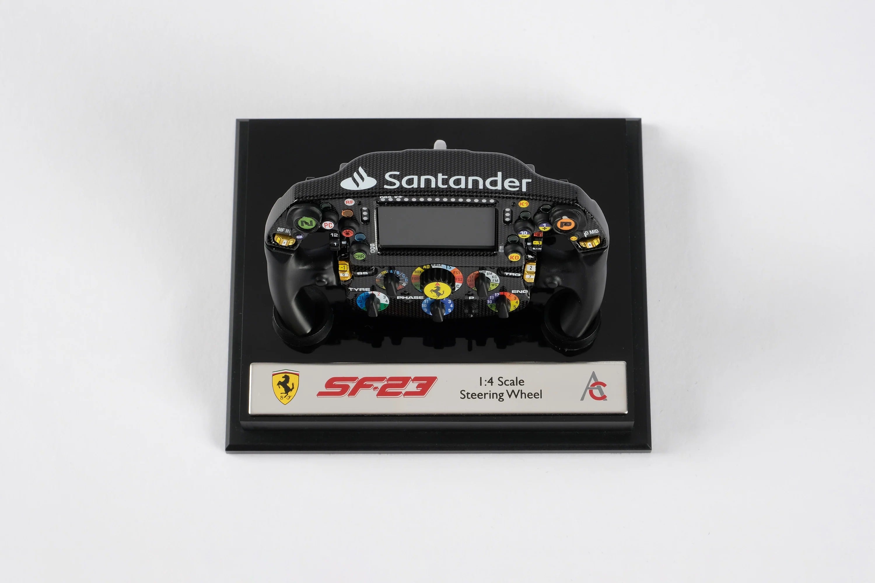Scuderia Ferrari - SF23 Amalgam 1:4 Steering Wheel Replica - Collectibles - Fueler™ 