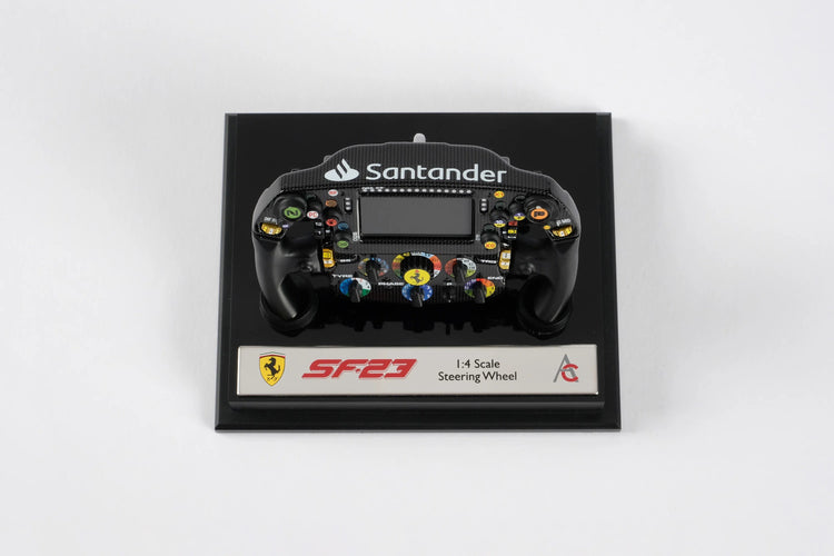 Scuderia Ferrari - SF23 Amalgam 1:4 Steering Wheel Replica - Collectibles - Fueler™ 