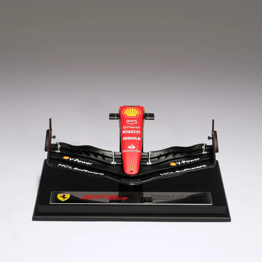 Scuderia Ferrari - SF23 Front Wing 2023 Season Amalgam 1:12 Nosecone - Car Model - Fueler™ 