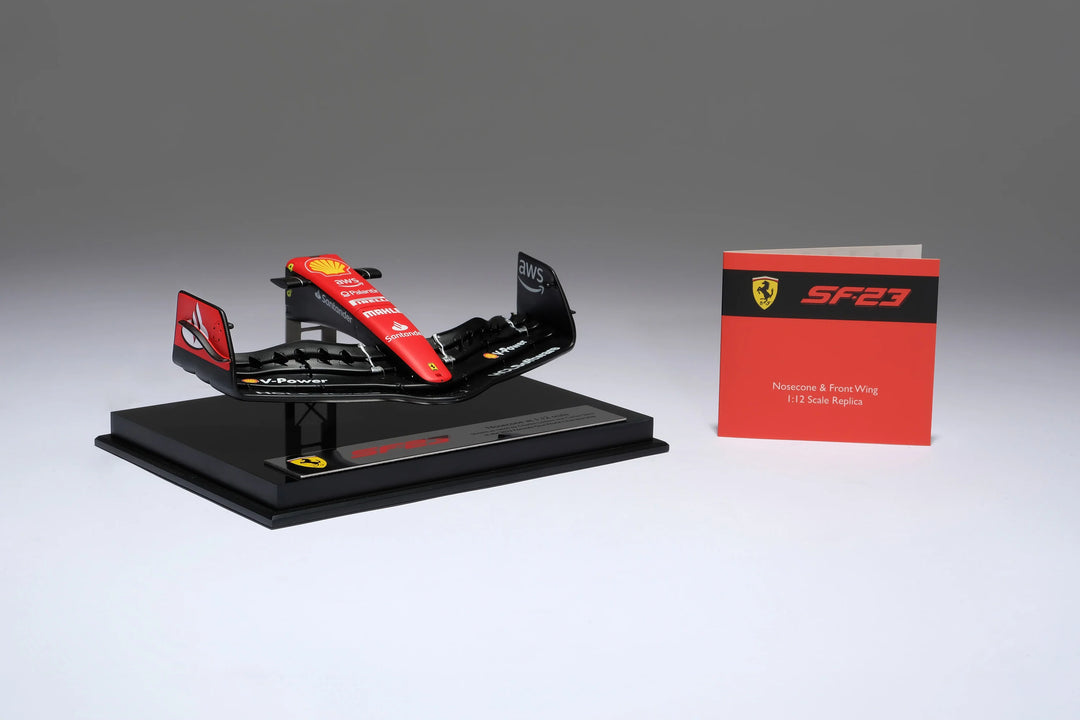 Scuderia Ferrari - SF23 Front Wing 2023 Season Amalgam 1:12 Nosecone - Car Model - Fueler™ 