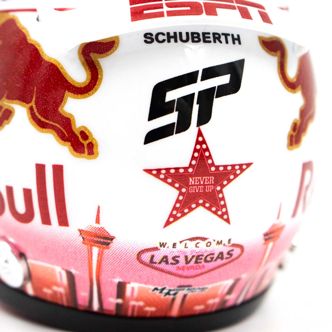 #11 Perez 2023 Las Vegas GP 1:4 Schuberth Mini Helmet