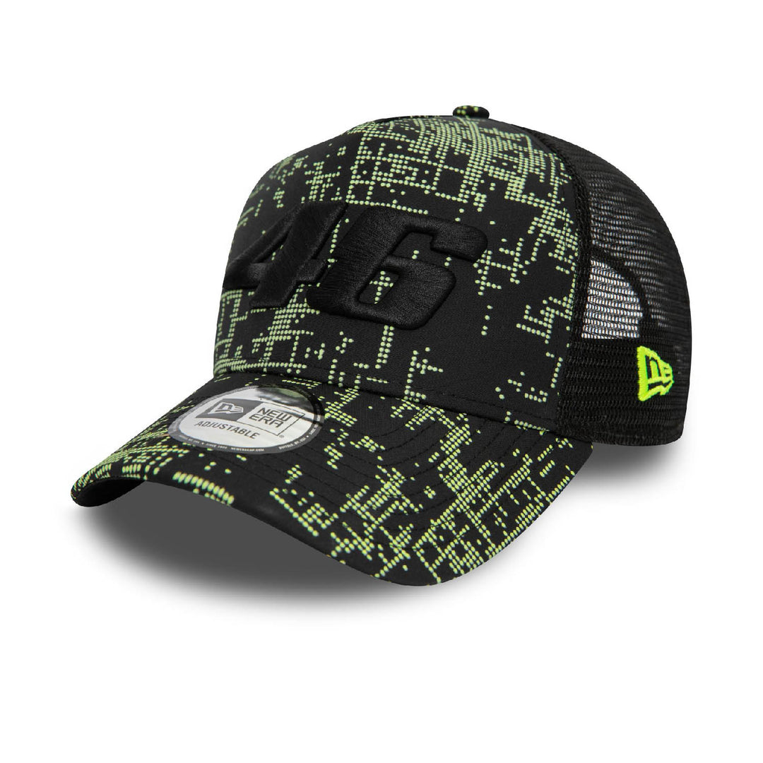 2024 Poly AOP E-Frame Trucker Cap - Valentino Rossi - Fueler™ 