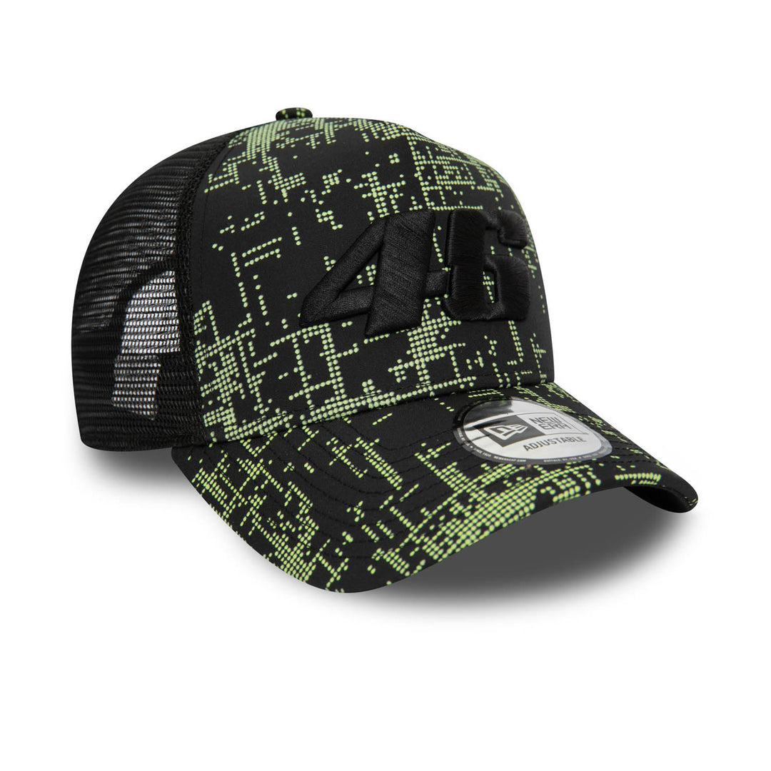 2024 Poly AOP E-Frame Trucker Cap - Valentino Rossi - Fueler™ 