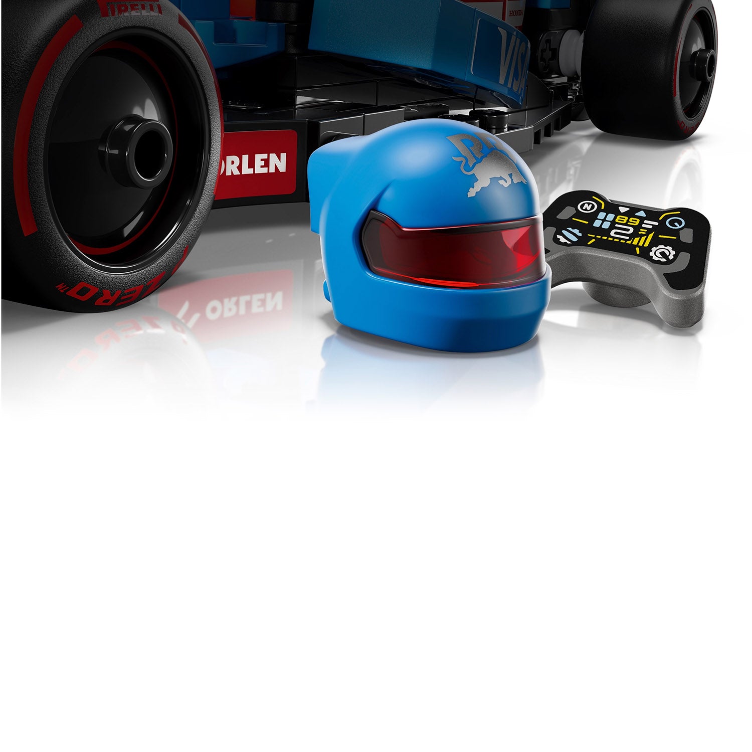 Racing Bulls VCARB01 2024 1:25 Lego Car Model - VCA Racing Bulls - Fueler™ - 77246 - fueler.store - Car Model