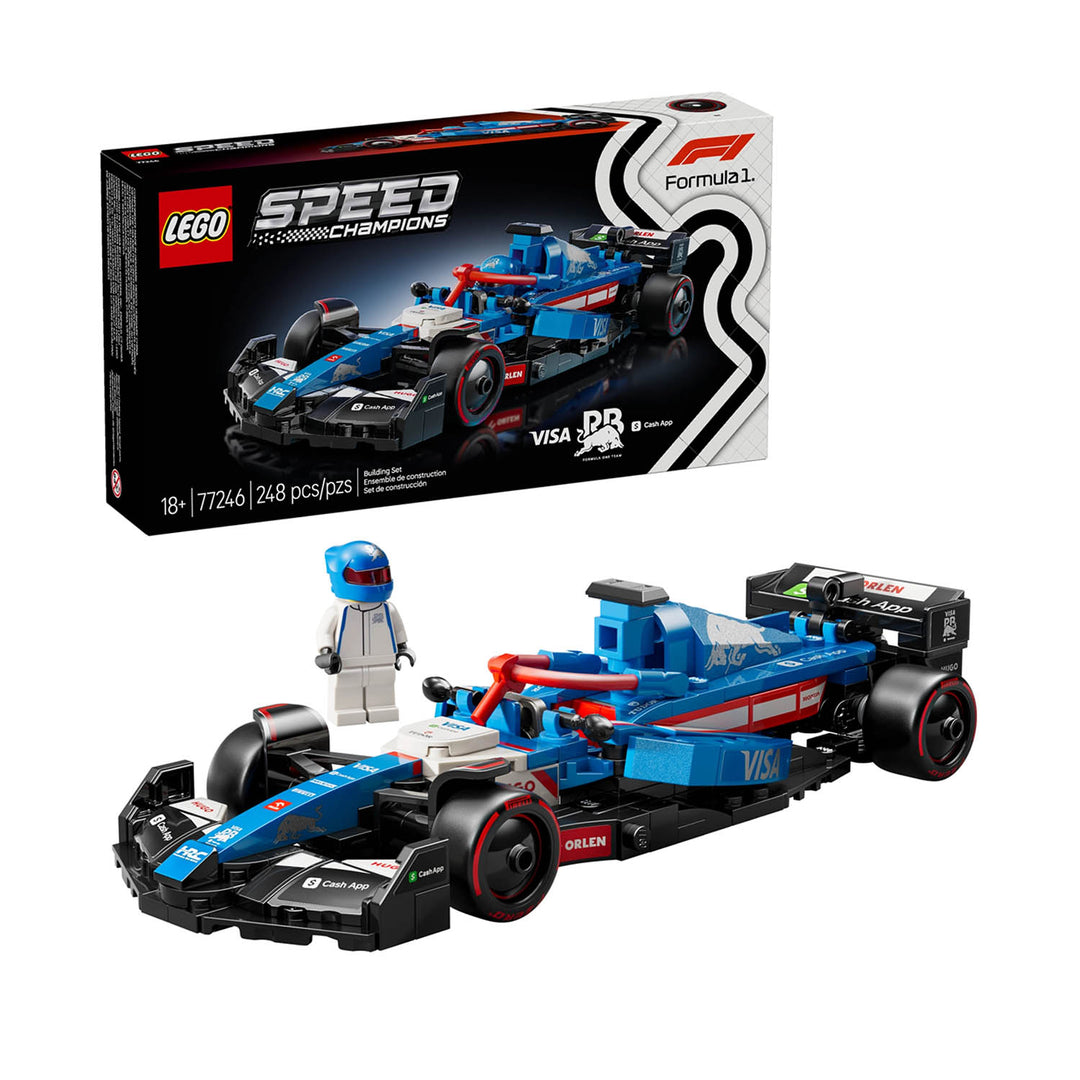 Racing Bulls VCARB01 2024 1:25 Lego Car Model - VCA Racing Bulls - Fueler™ - 77246 - fueler.store - Car Model