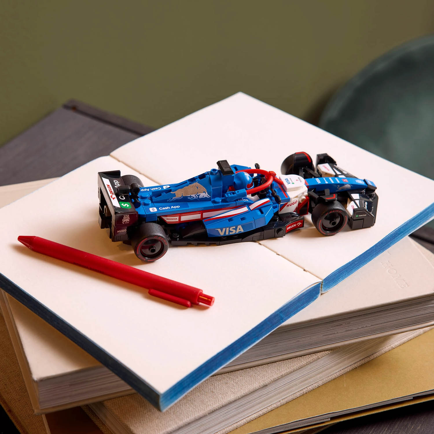 Racing Bulls VCARB01 2024 1:25 Lego Car Model - VCA Racing Bulls - Fueler™ - 77246 - fueler.store - Car Model