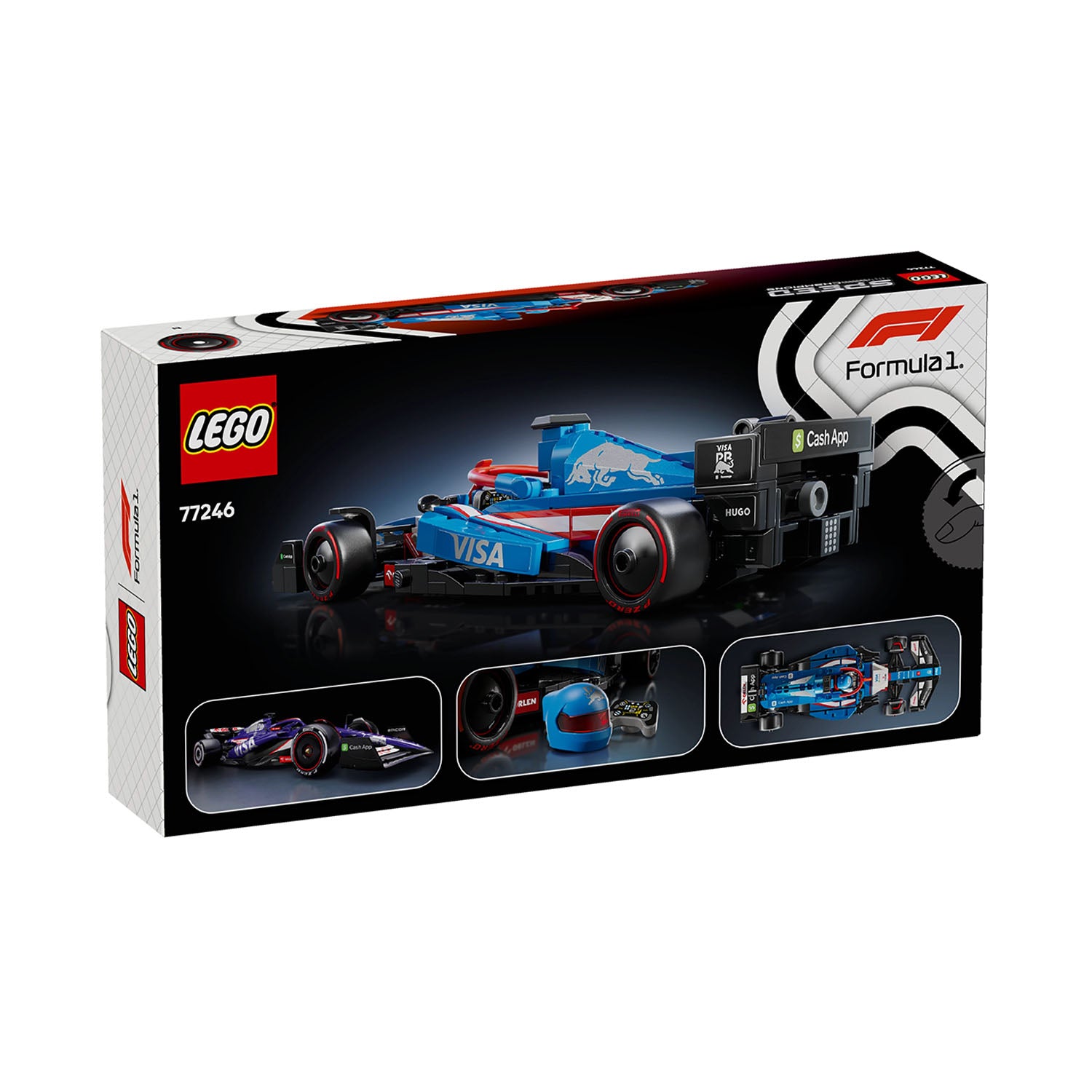Racing Bulls VCARB01 2024 1:25 Lego Car Model - VCA Racing Bulls - Fueler™ - 77246 - fueler.store - Car Model