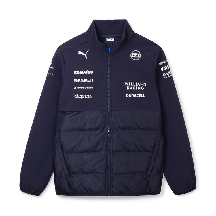 2025 Hybrid Team Jacket - Williams Racing - Fueler™ - 701234771001803 - fueler.store - Jacket