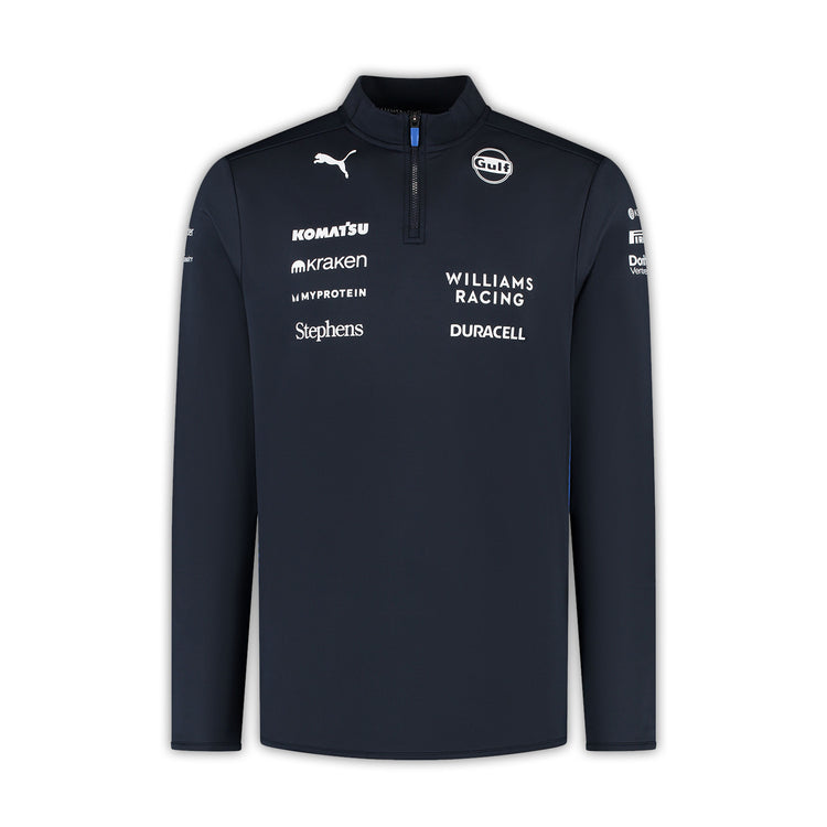 2025 Quarter Zip Sweatshirt - Williams Racing - Fueler™ - 701231858001803 - fueler.store - Hoody