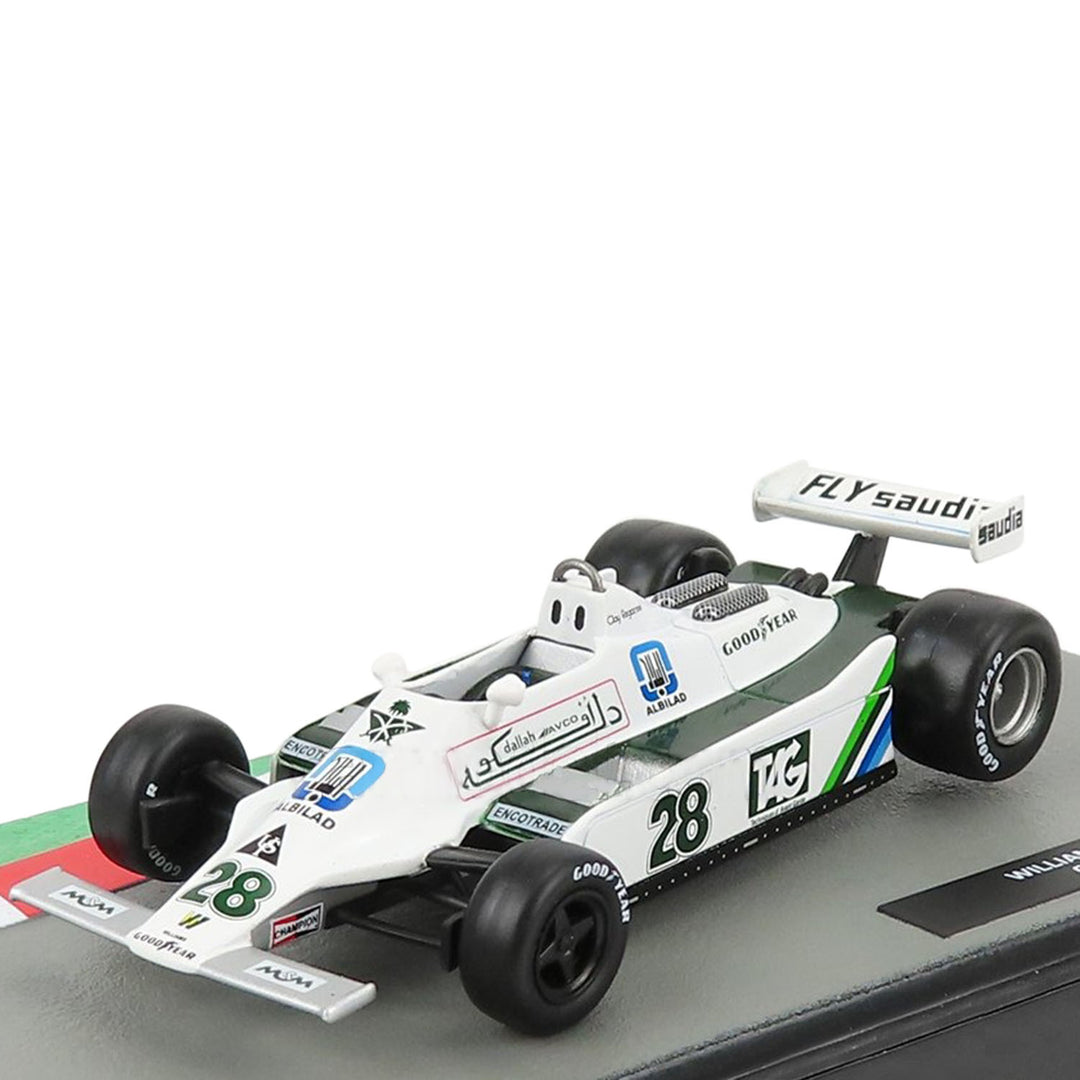 #28 Regazzoni FW07 1979 Season 1:43 Car Model - Williams Racing - Fueler™ - F1THECARCOLL018 - fueler.store - Car Model