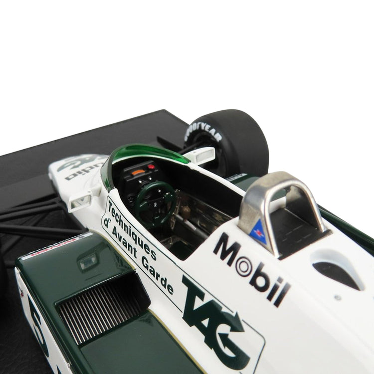 #5 Daly FW08 Swiss GP 1982 Fly Saudia 1:18 Car Model - Williams Racing - Fueler™ - GP121A - fueler.store - Car Model