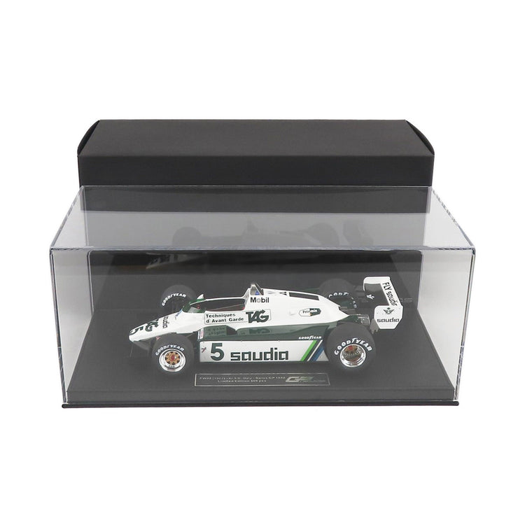 #5 Daly FW08 Swiss GP 1982 Fly Saudia 1:18 Car Model - Williams Racing - Fueler™ - GP121A - fueler.store - Car Model